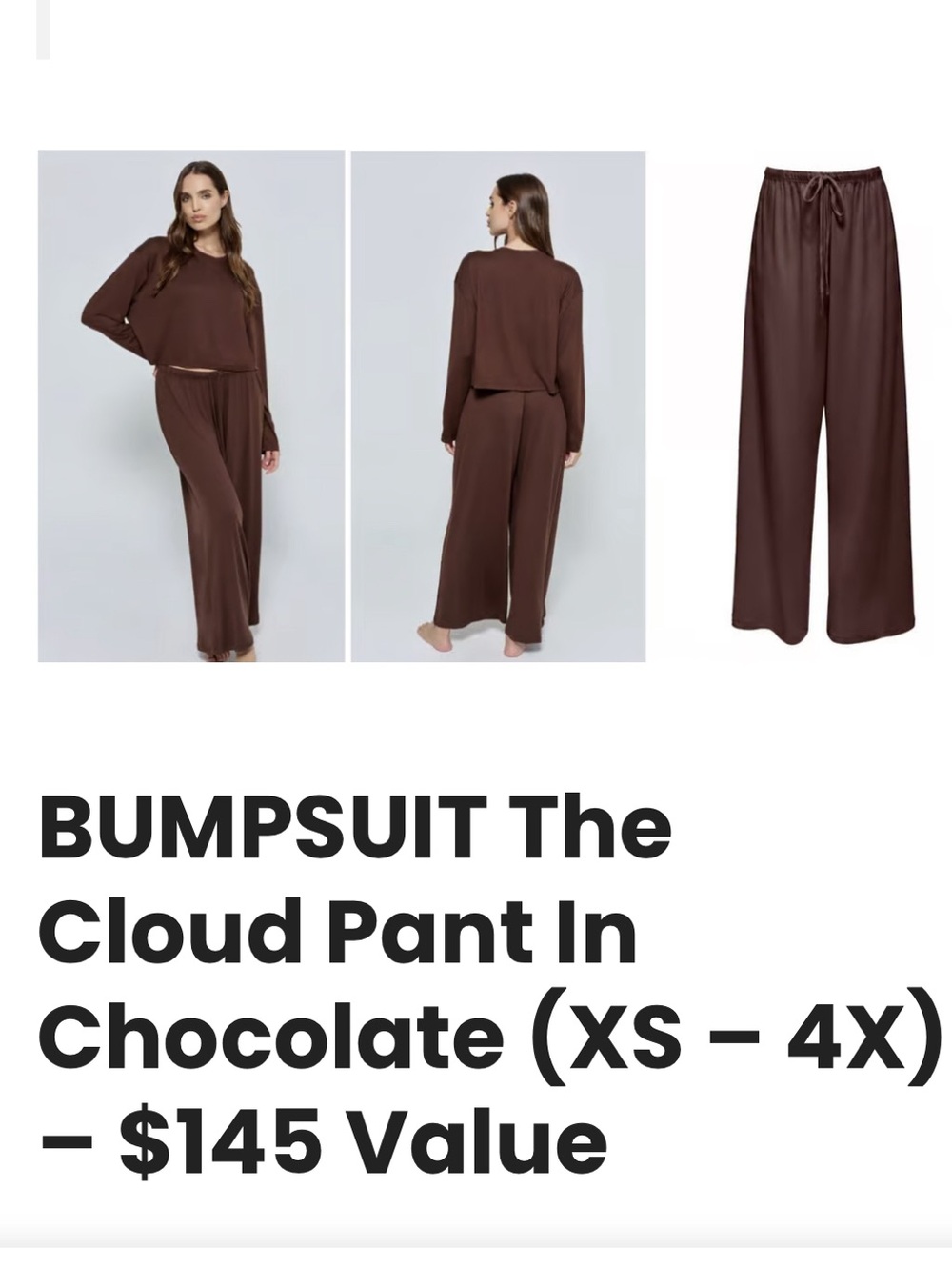 Brand new bumpsuit lounge set XS